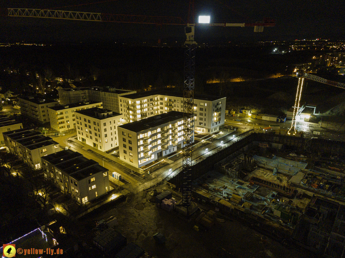23.12.2020 - Baustelle Alexisquartier in Neuperlach