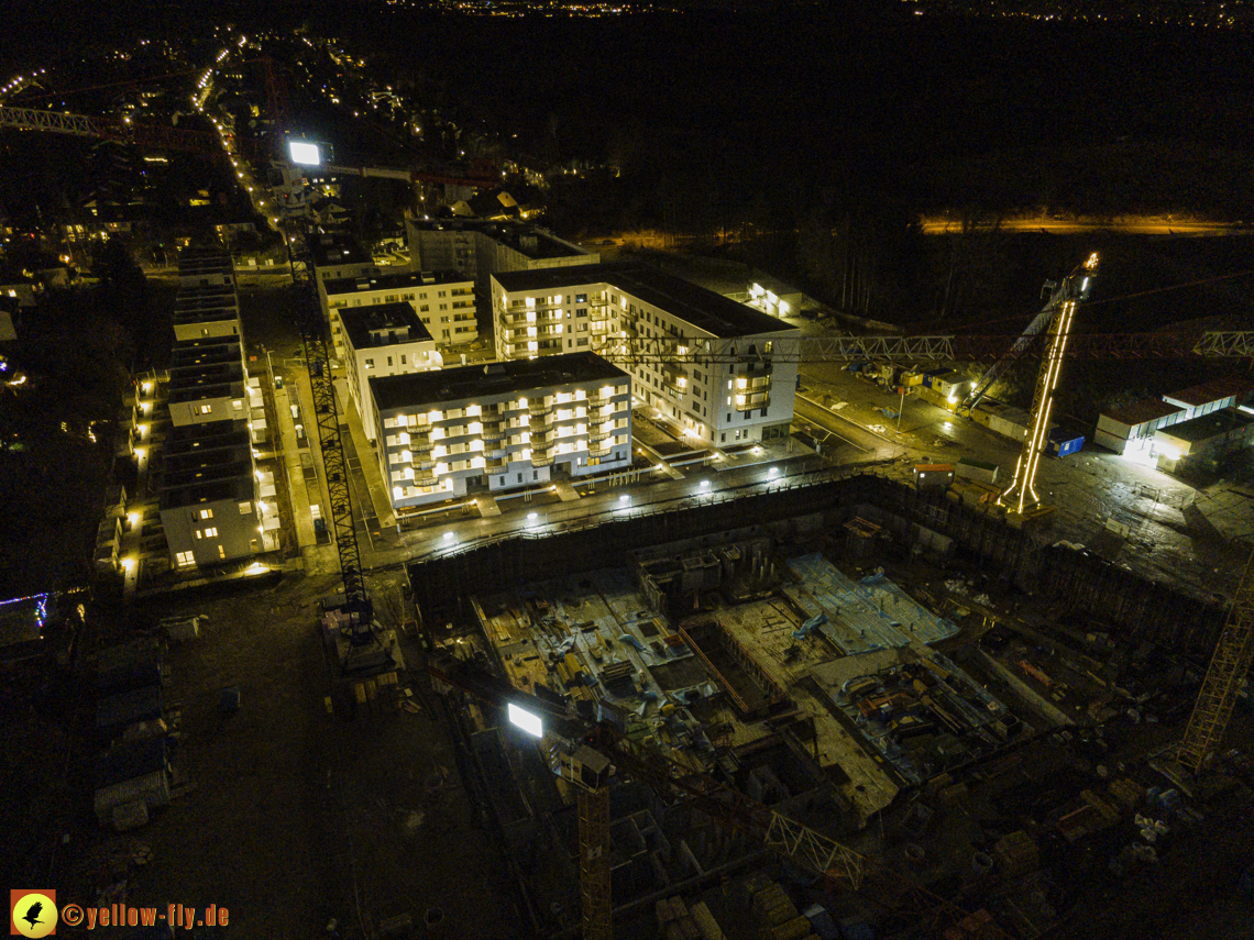 23.12.2020 - Baustelle Alexisquartier in Neuperlach