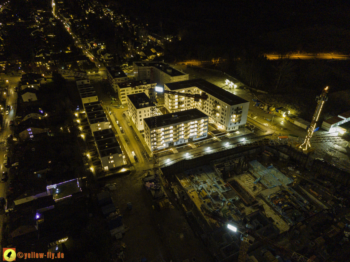 23.12.2020 - Baustelle Alexisquartier in Neuperlach