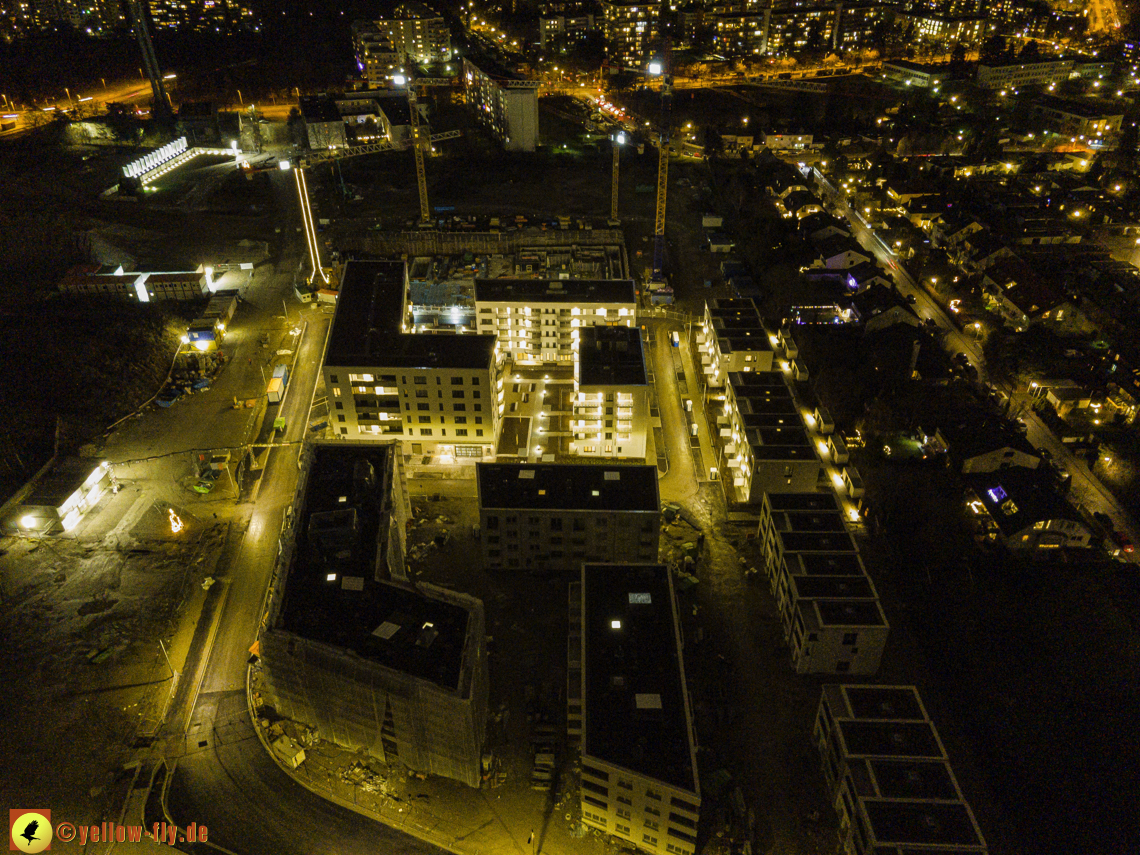 23.12.2020 - Baustelle Alexisquartier in Neuperlach