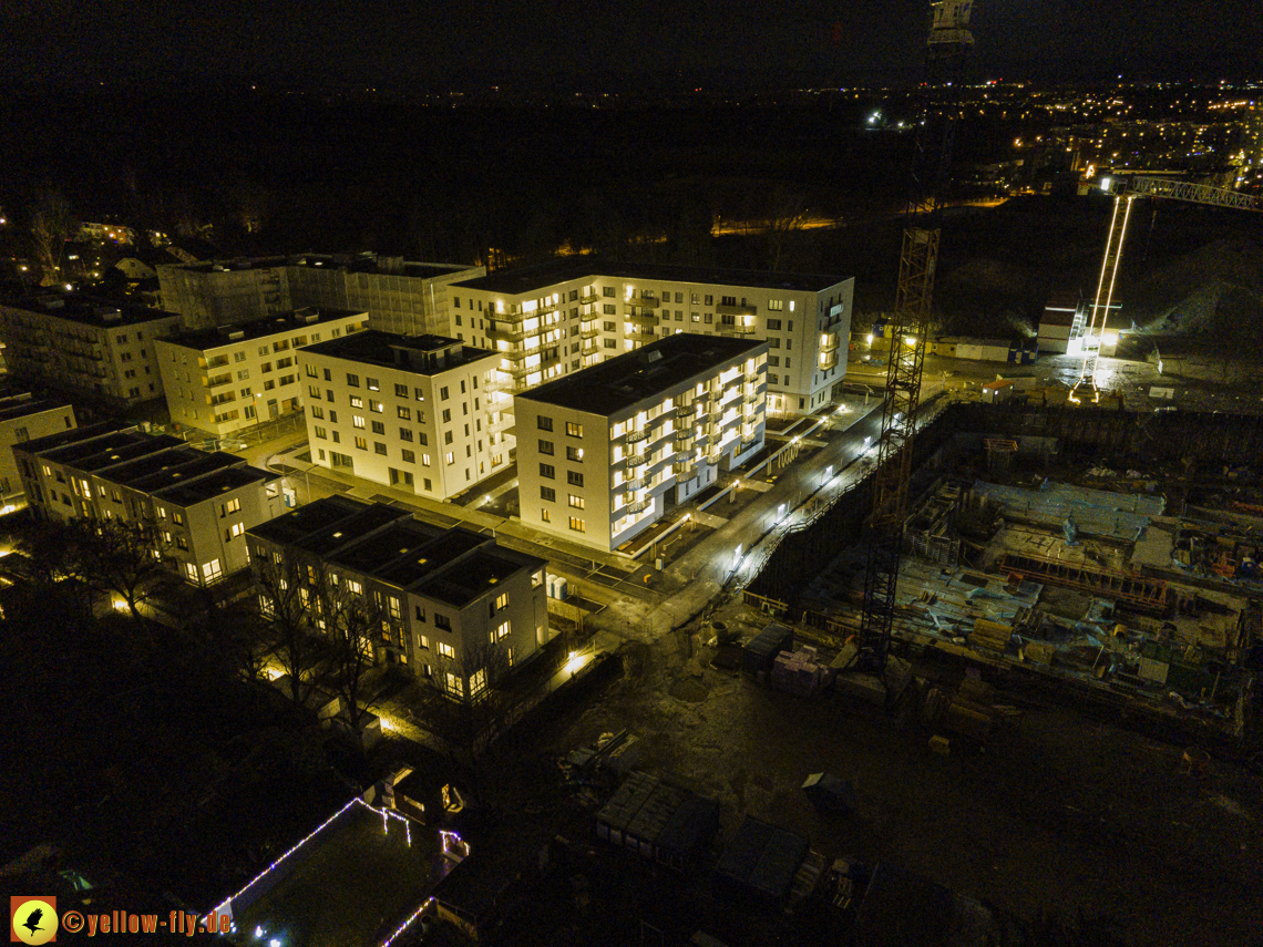 23.12.2020 - Baustelle Alexisquartier in Neuperlach