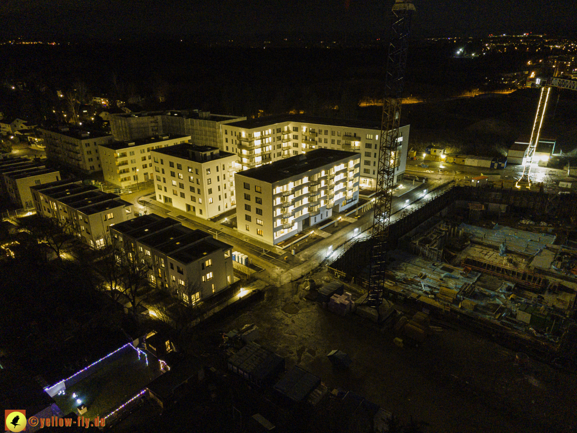 23.12.2020 - Baustelle Alexisquartier in Neuperlach