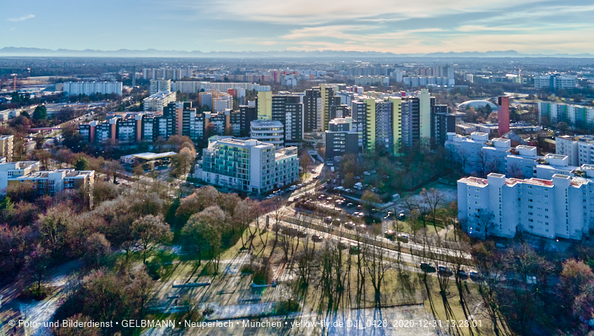 31.12.2020 - Baustelle Grundschule am Karl-Marx-Ring in Neuperlach