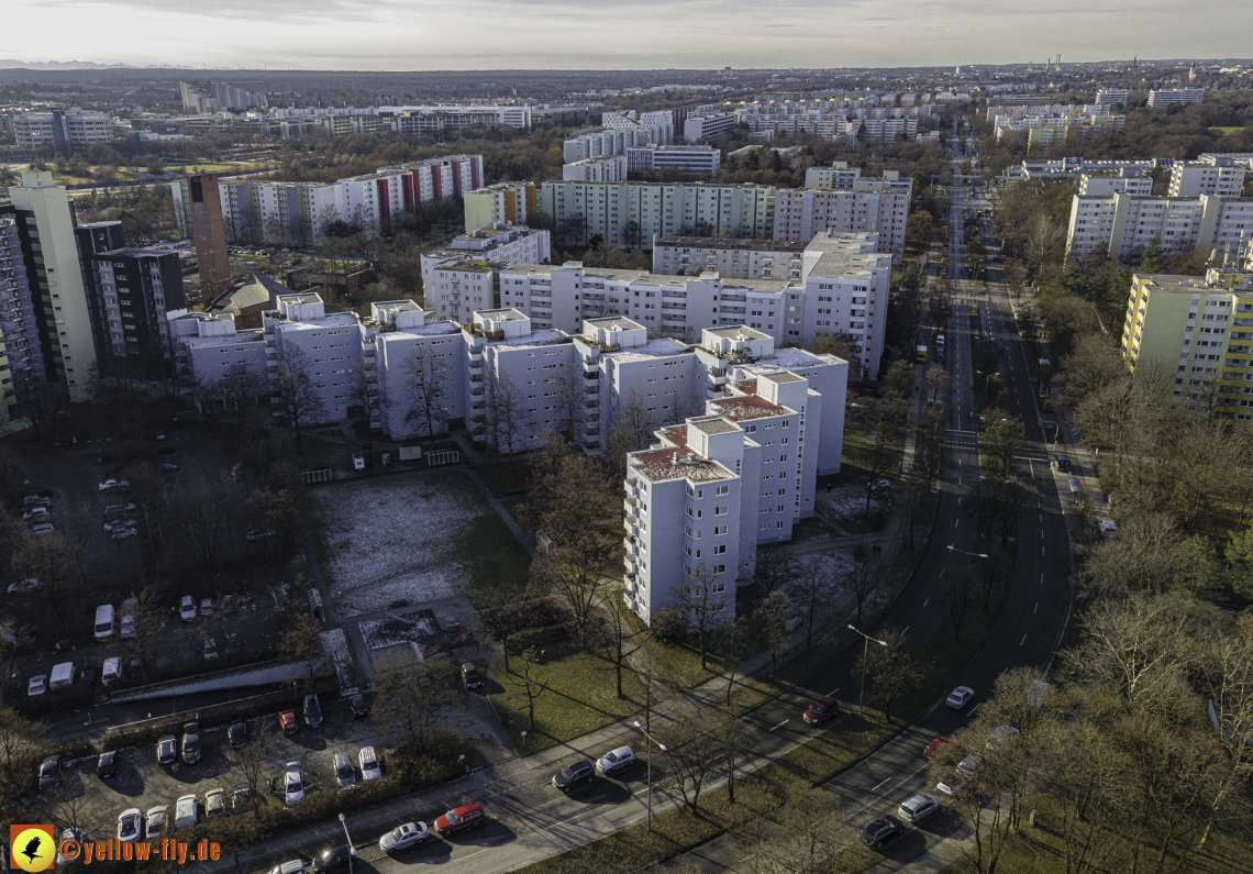 04.02.2021 - Marx-Zentrum und Karl-Marx-Ring 52-62 in Neuperlach