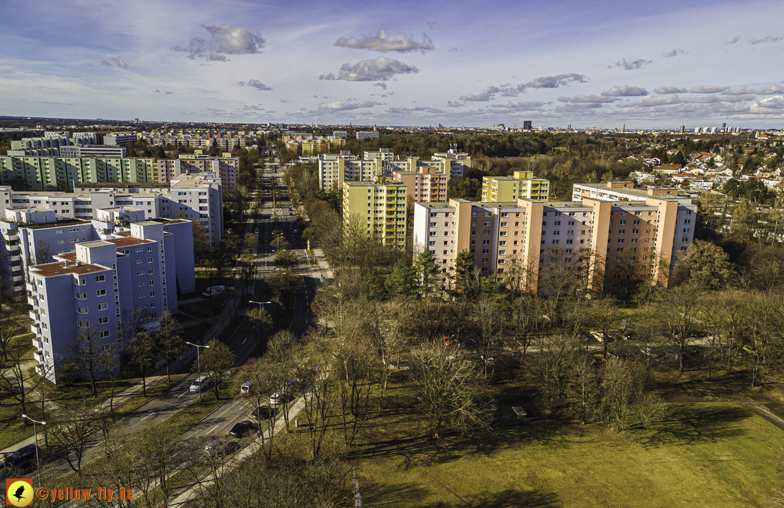 04.02.2021 - Marx-Zentrum und Karl-Marx-Ring 52-62 in Neuperlach