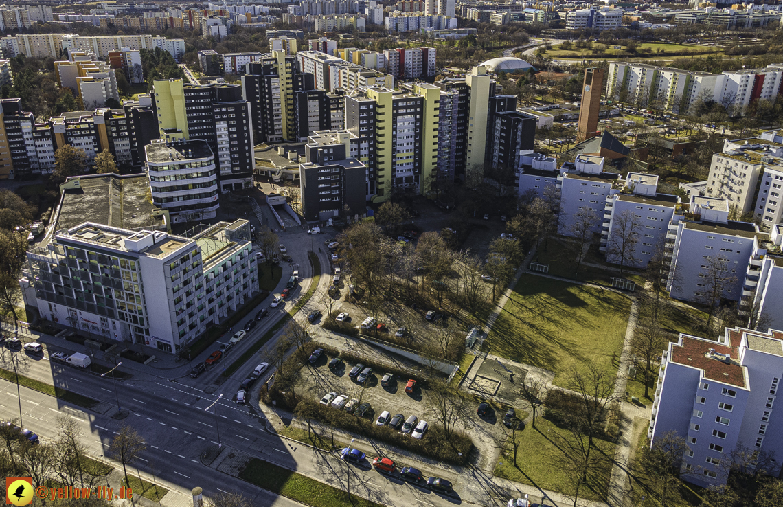 04.02.2021 - Marx-Zentrum und Karl-Marx-Ring 52-62 in Neuperlach