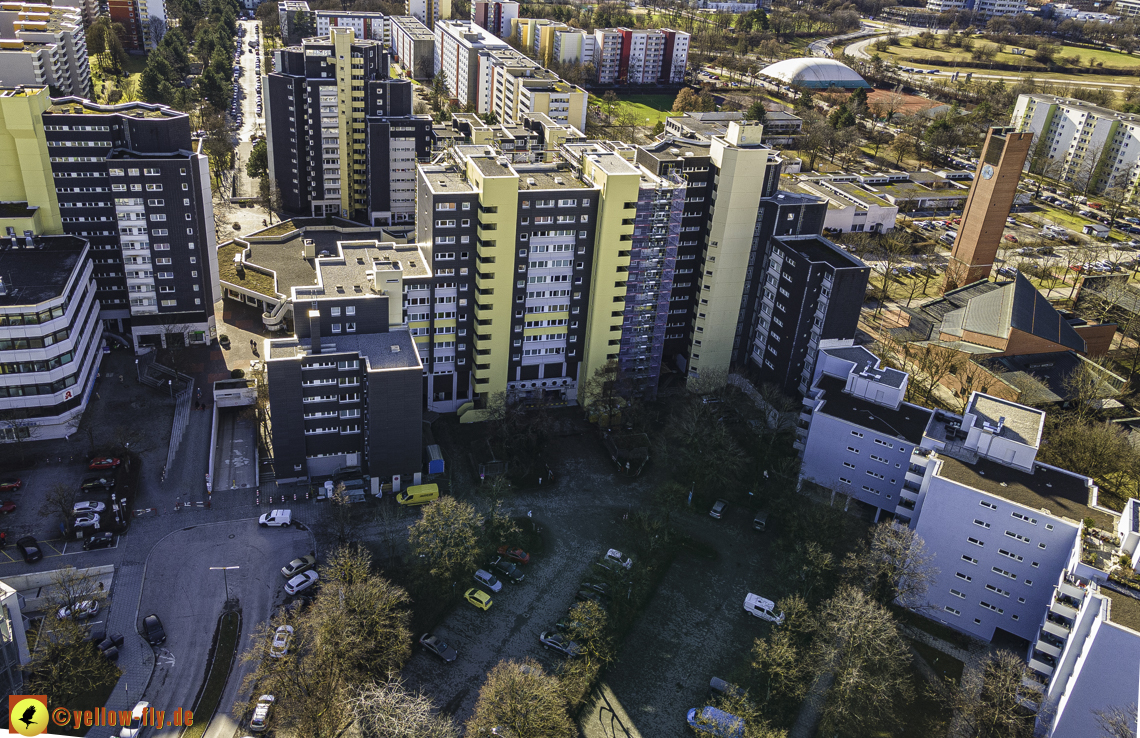 04.02.2021 - Marx-Zentrum und Karl-Marx-Ring 52-62 in Neuperlach