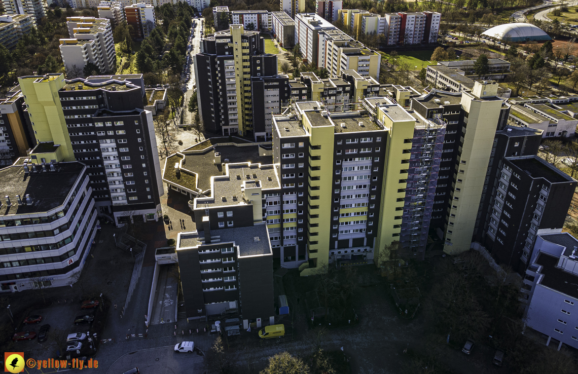 04.02.2021 - Marx-Zentrum und Karl-Marx-Ring 52-62 in Neuperlach