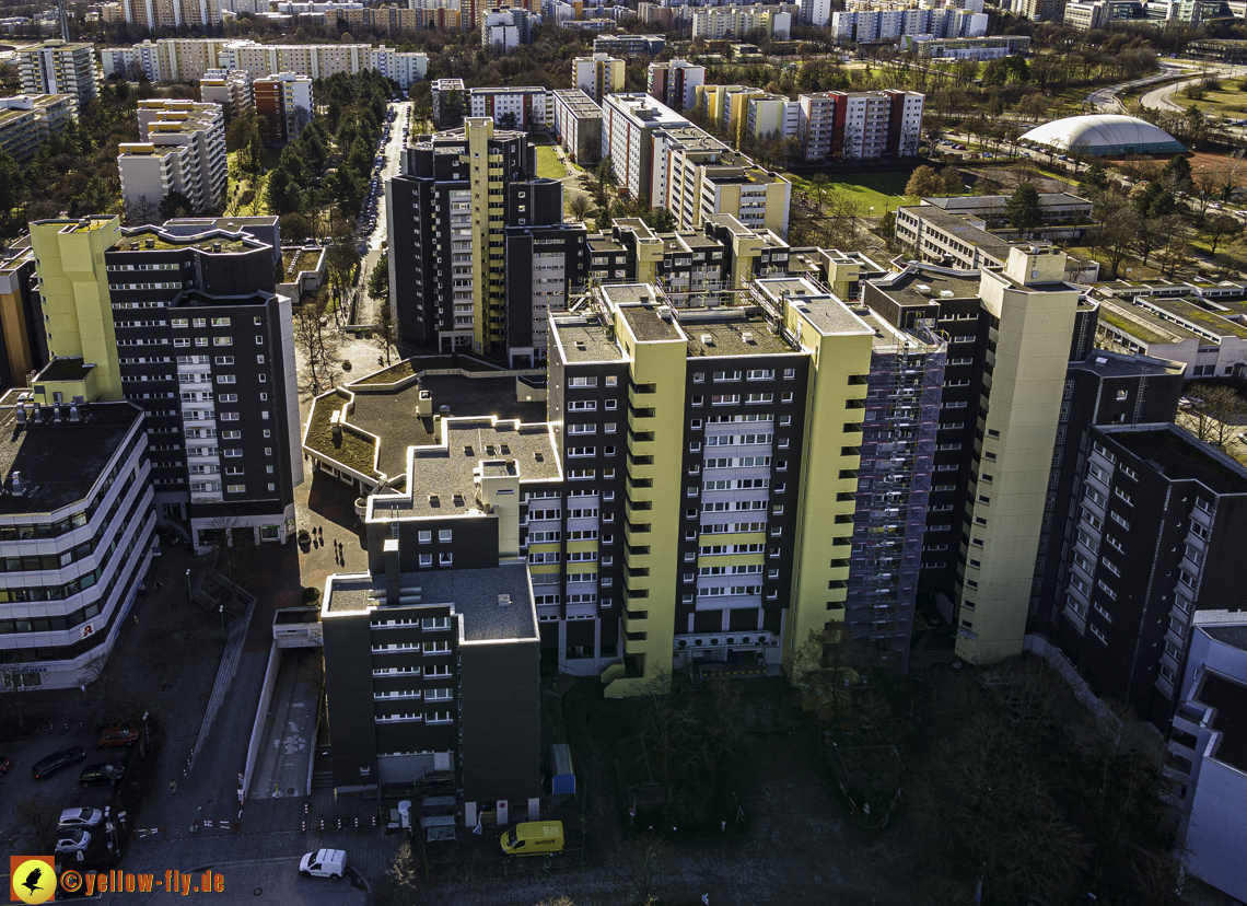04.02.2021 - Marx-Zentrum und Karl-Marx-Ring 52-62 in Neuperlach