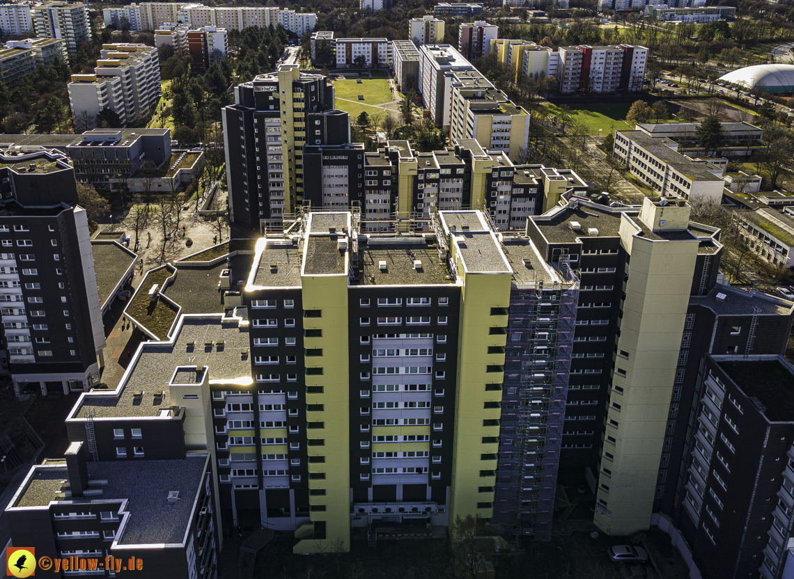 04.02.2021 - Marx-Zentrum und Karl-Marx-Ring 52-62 in Neuperlach