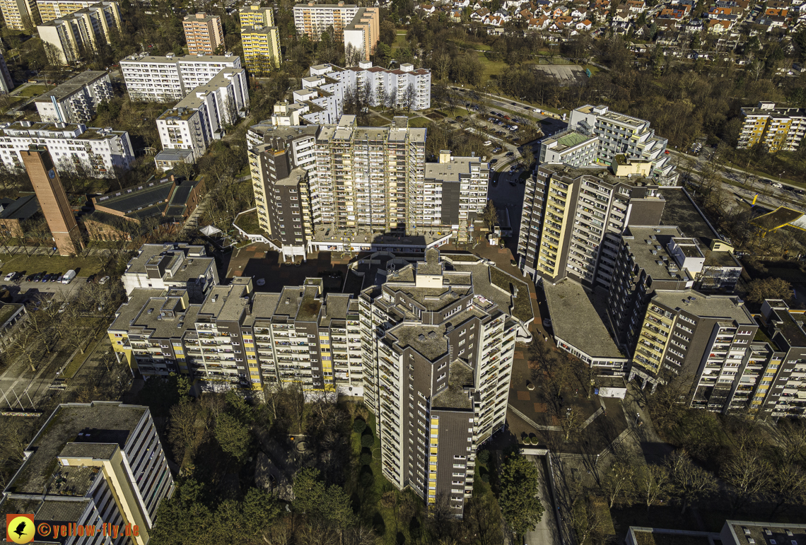 04.02.2021 - Marx-Zentrum und Karl-Marx-Ring 52-62 in Neuperlach