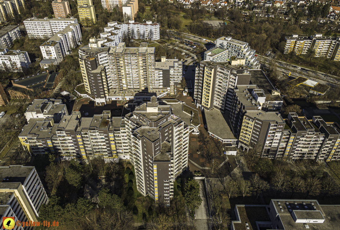 04.02.2021 - Marx-Zentrum und Karl-Marx-Ring 52-62 in Neuperlach