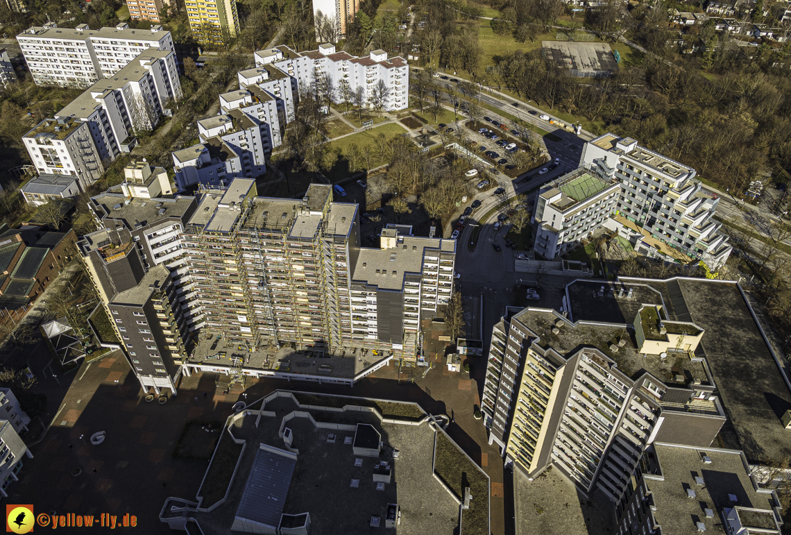 04.02.2021 - Marx-Zentrum und Karl-Marx-Ring 52-62 in Neuperlach