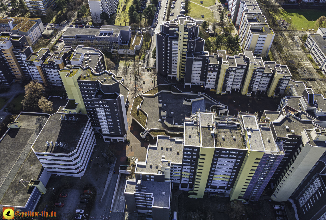 04.02.2021 - Marx-Zentrum und Karl-Marx-Ring 52-62 in Neuperlach
