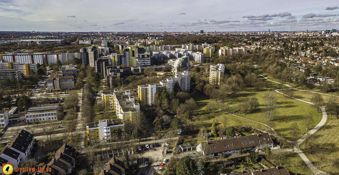04.02.2021 - Marx-Zentrum und Karl-Marx-Ring 52-62 in Neuperlach