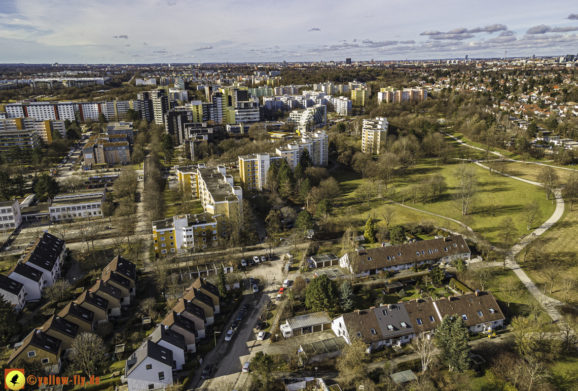 04.02.2021 - Marx-Zentrum und Karl-Marx-Ring 52-62 in Neuperlach