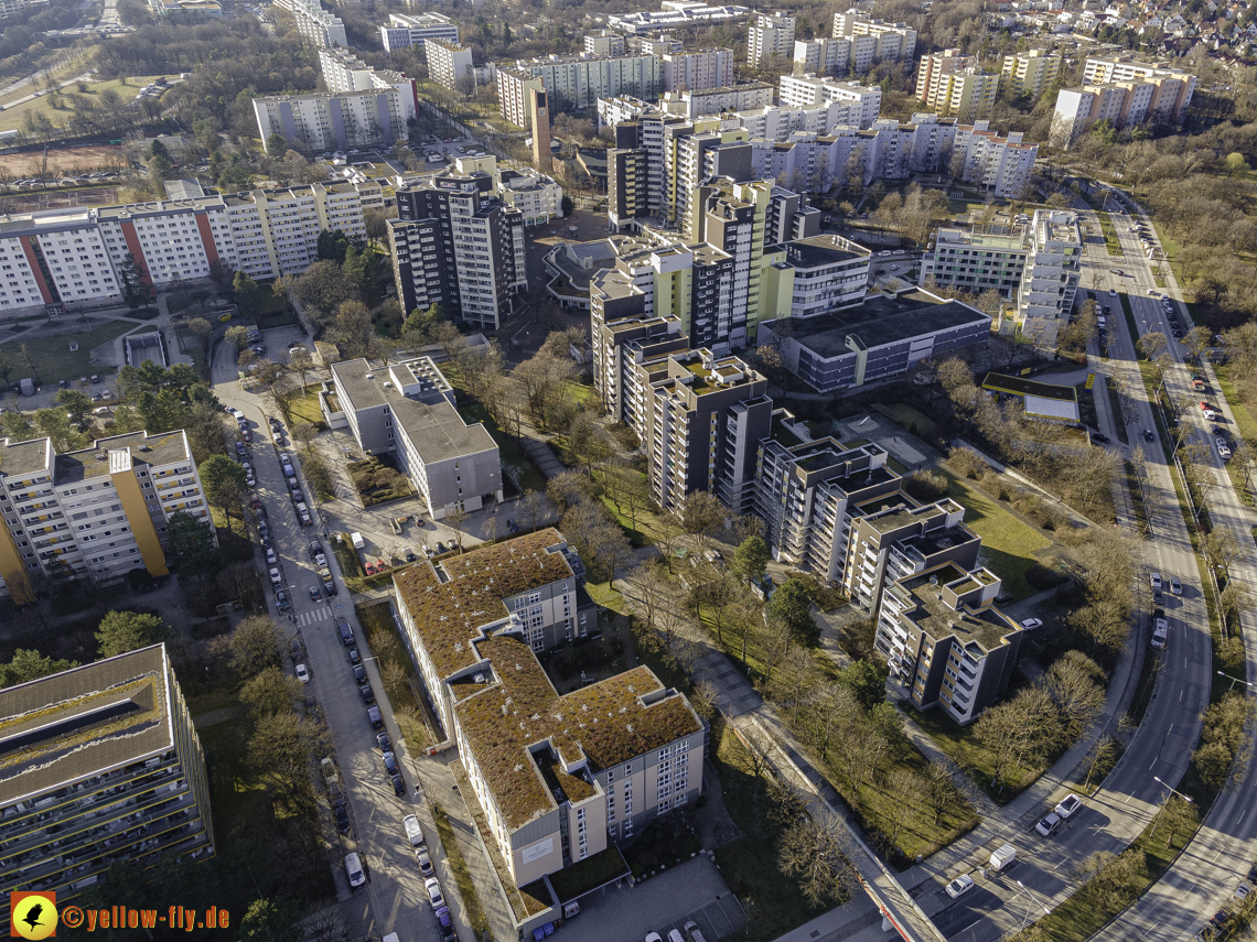 06.03.2021 - Wohnanlage Karl-Marx-Ring 52-62 und Marx-Zentrum