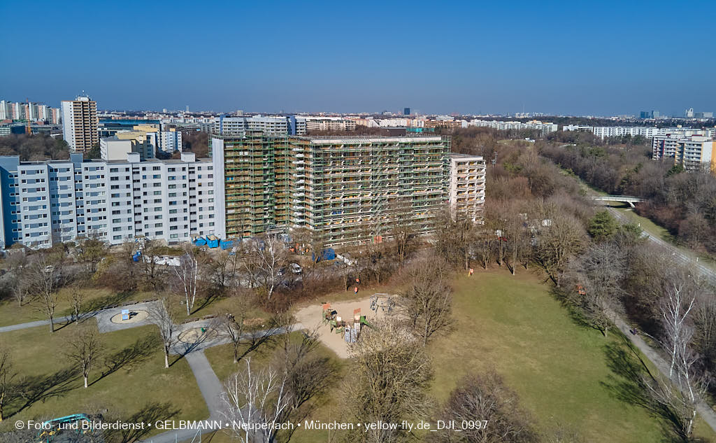 04.03.2021 - Wohnanlage Annette-Kolb-Anger in Neuperlach