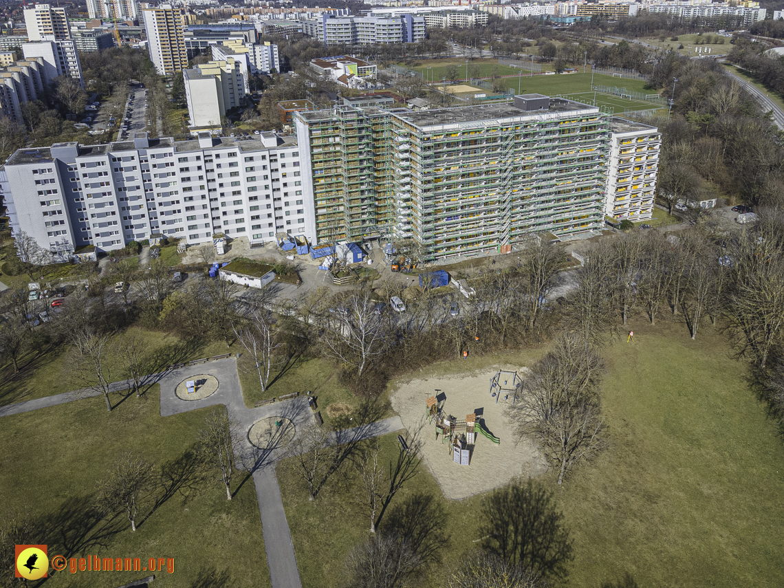 24.03.2021 - das Marx-Zentrum und Karl-Marx-Ring 52-62