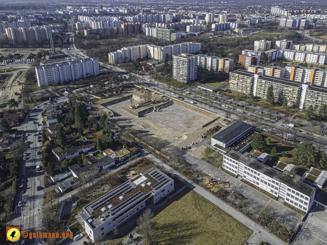 24.03.2021 - das Marx-Zentrum und Karl-Marx-Ring 52-62