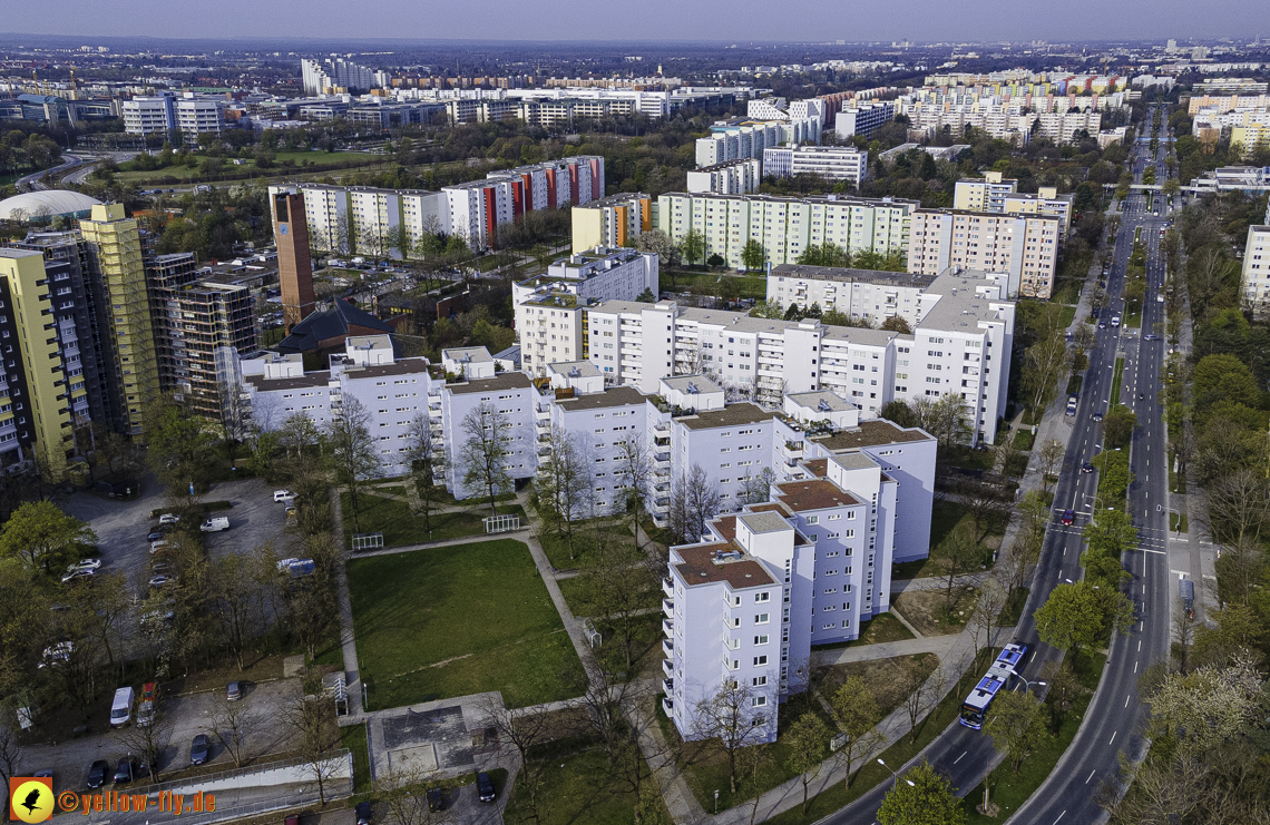 28.04.2021 - Baustelle KMR 11-21 und Kurt-Eisner-Strasse