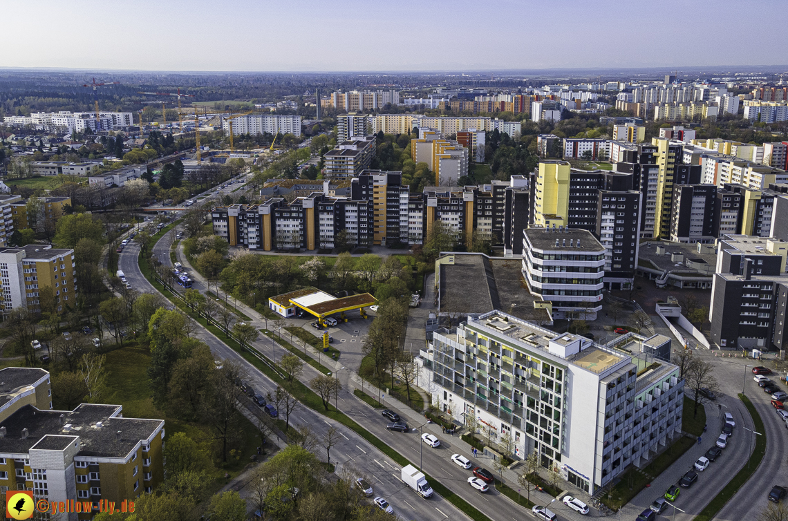 28.04.2021 - Baustelle Marx-Zentrum und Karl-Marx-Ring 52-62