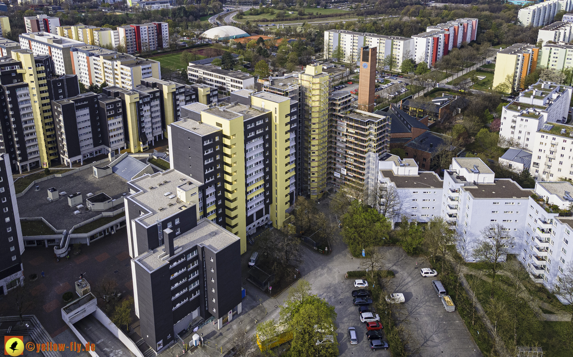 28.04.2021 - Baustelle Marx-Zentrum und Karl-Marx-Ring 52-62