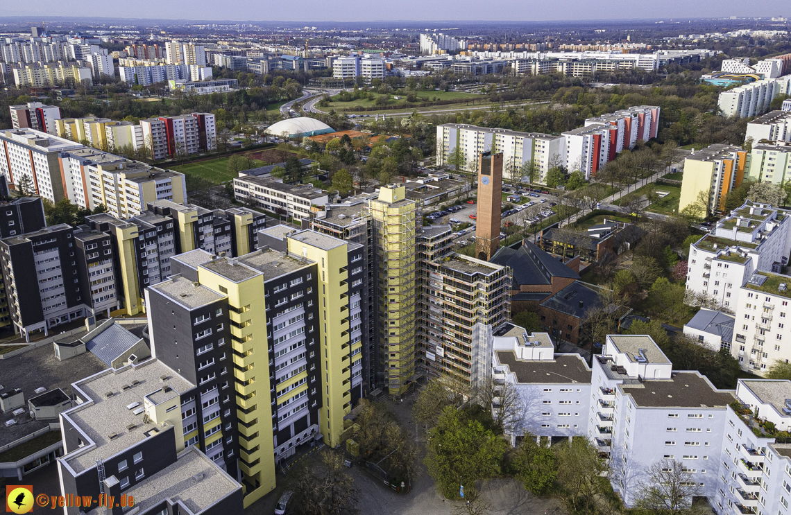 28.04.2021 - Baustelle Marx-Zentrum und Karl-Marx-Ring 52-62