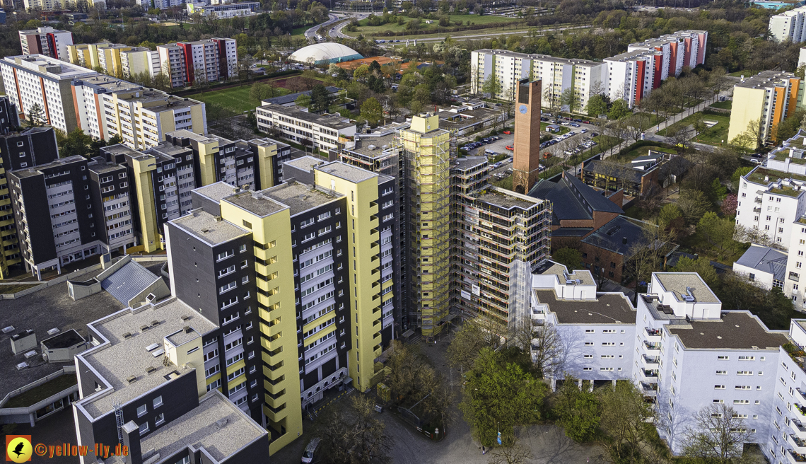 28.04.2021 - Baustelle Marx-Zentrum und Karl-Marx-Ring 52-62