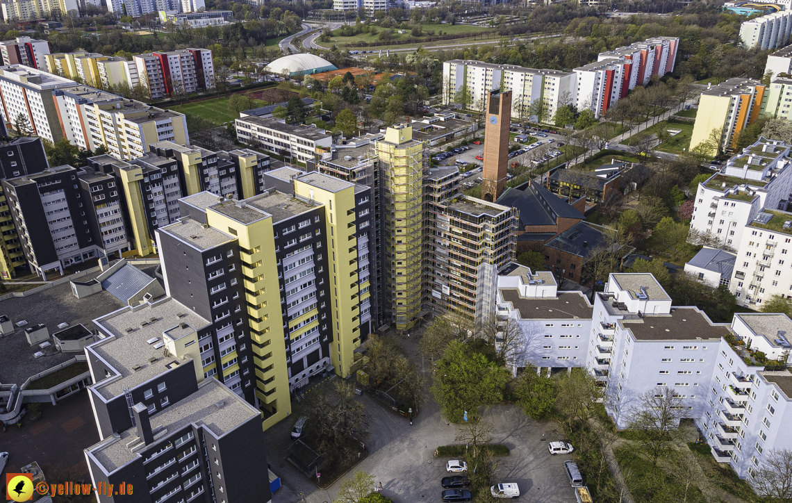 28.04.2021 - Baustelle Marx-Zentrum und Karl-Marx-Ring 52-62