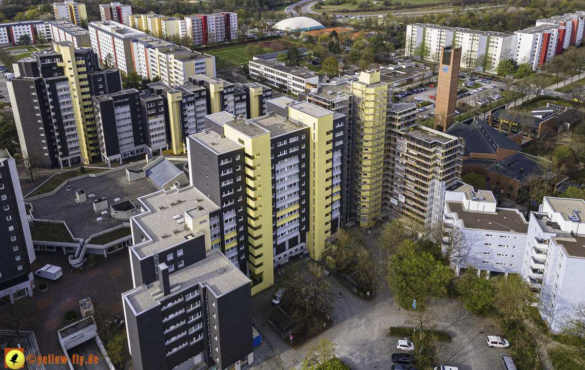 28.04.2021 - Baustelle Marx-Zentrum und Karl-Marx-Ring 52-62