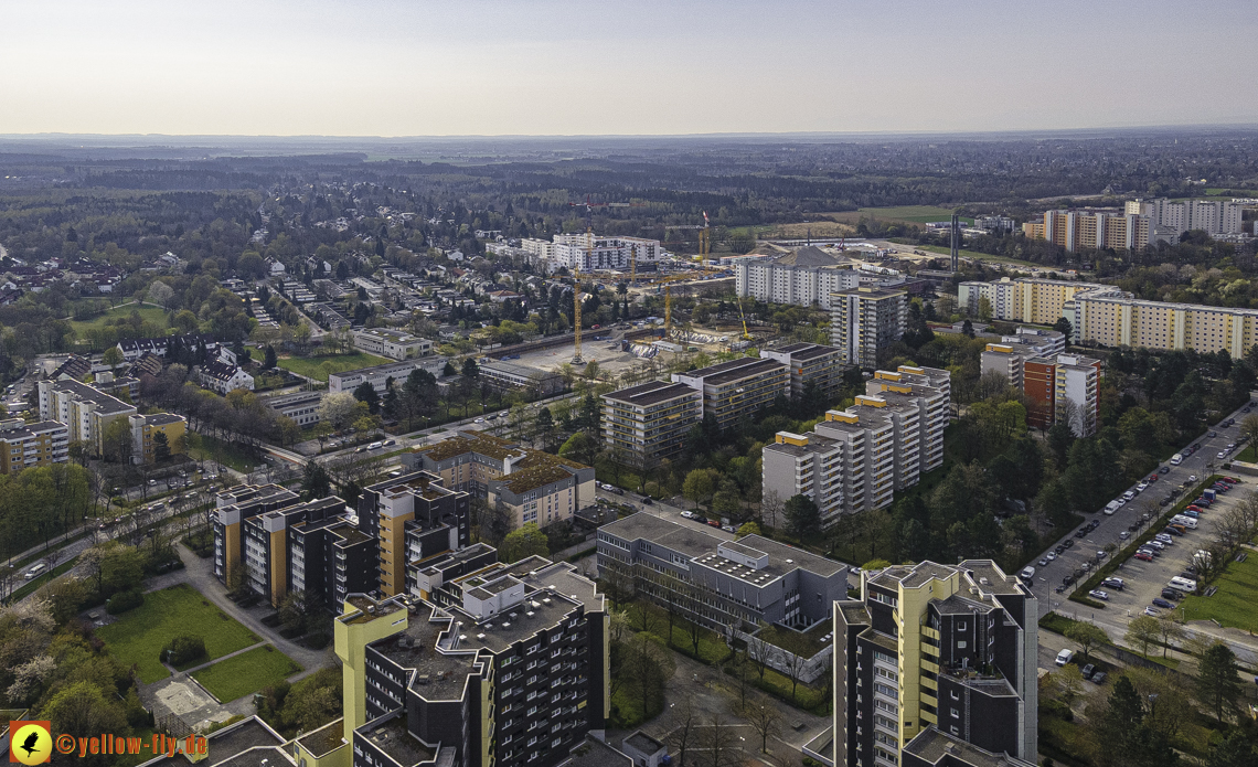 28.04.2021 - Baustelle Marx-Zentrum und Karl-Marx-Ring 52-62