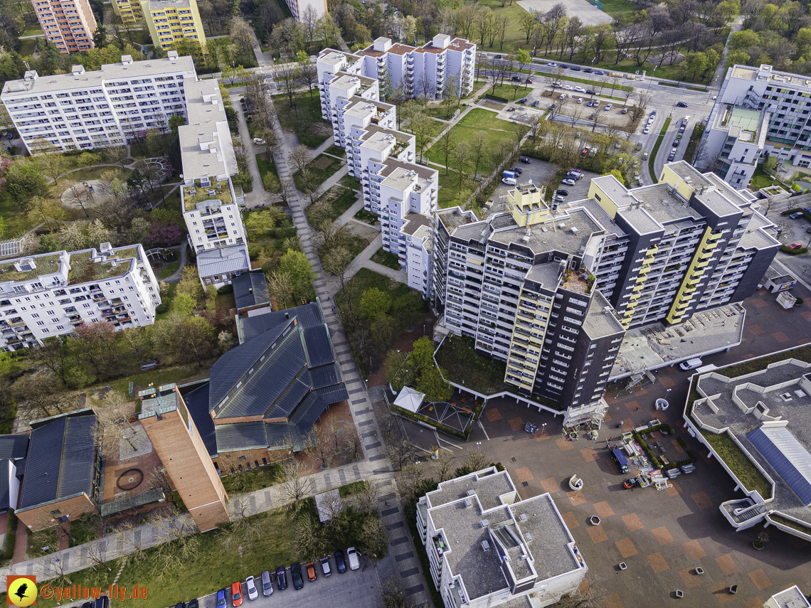 28.04.2021 - Baustelle Marx-Zentrum und Karl-Marx-Ring 52-62