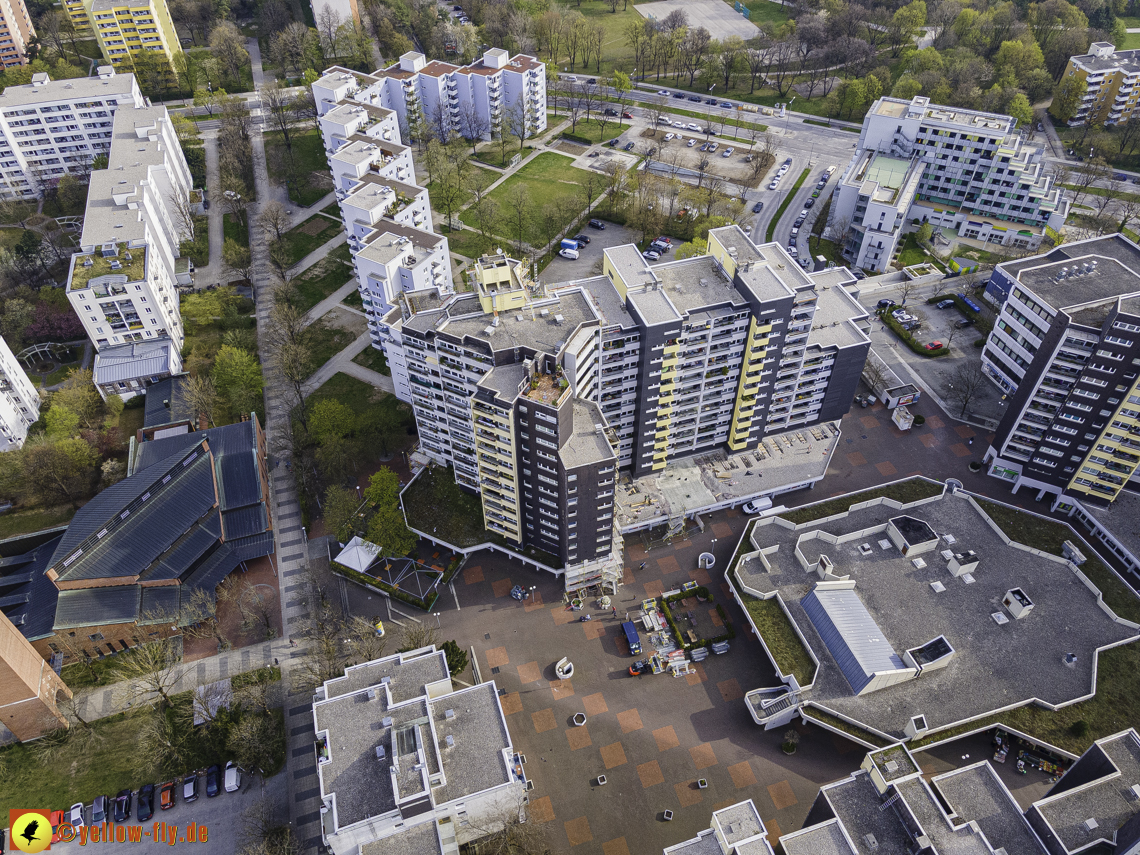 28.04.2021 - Baustelle Marx-Zentrum und Karl-Marx-Ring 52-62