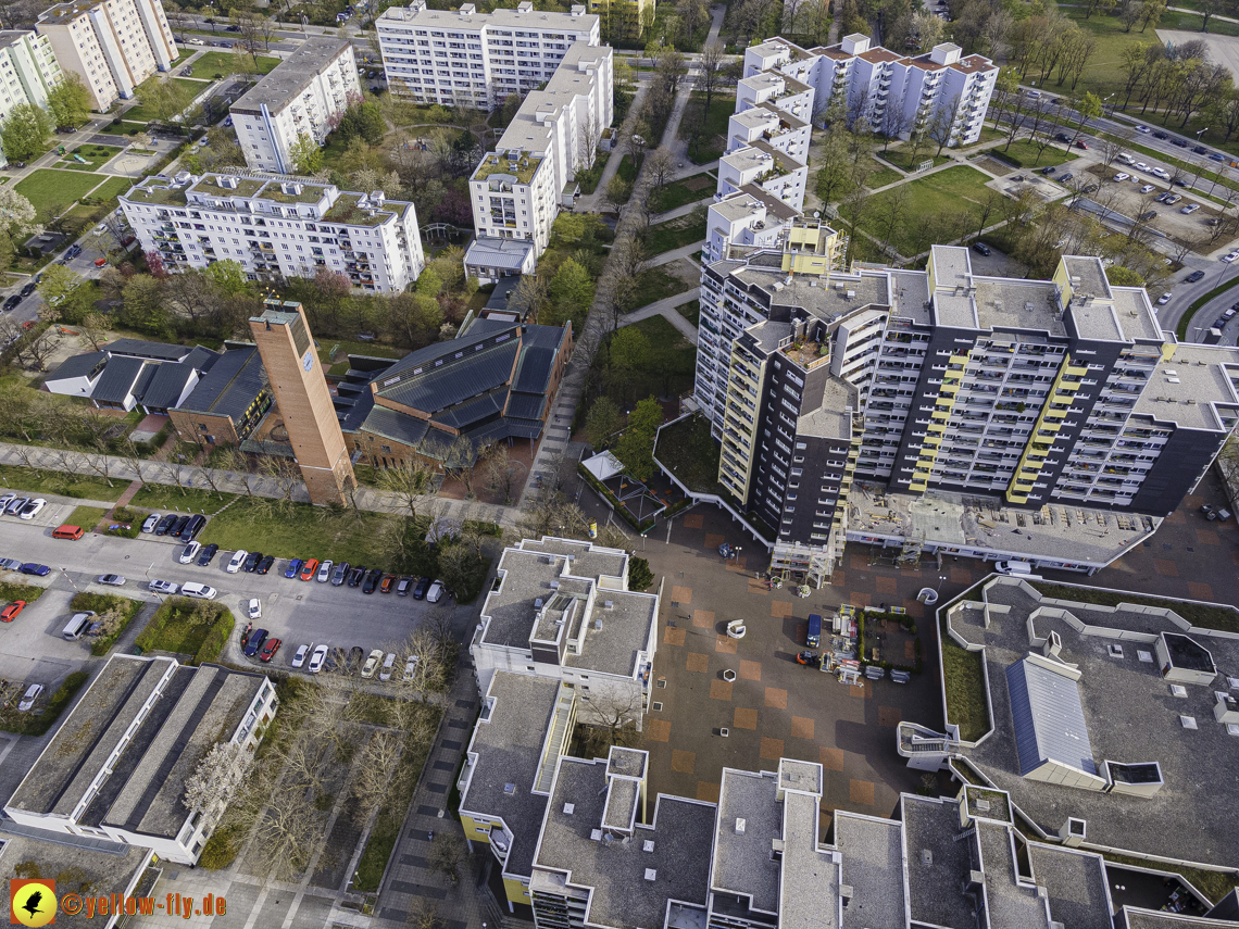 28.04.2021 - Baustelle Marx-Zentrum und Karl-Marx-Ring 52-62