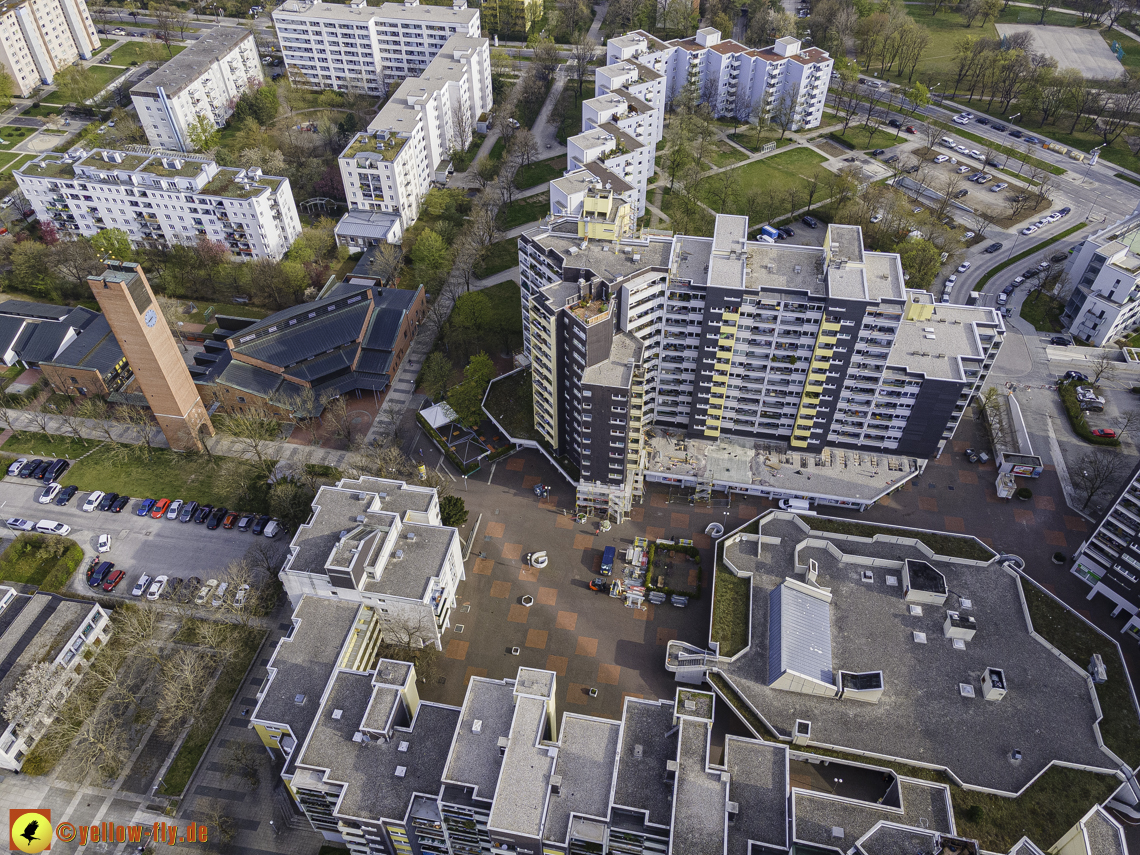 28.04.2021 - Baustelle Marx-Zentrum und Karl-Marx-Ring 52-62