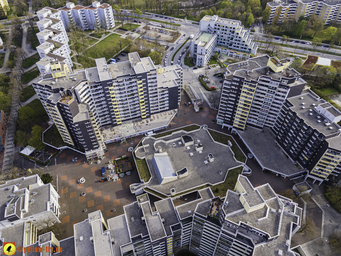 28.04.2021 - Baustelle Marx-Zentrum und Karl-Marx-Ring 52-62