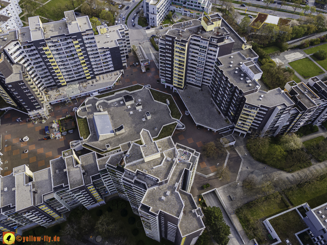 28.04.2021 - Baustelle Marx-Zentrum und Karl-Marx-Ring 52-62