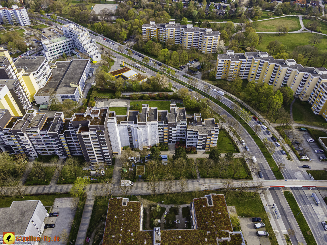 28.04.2021 - Baustelle Marx-Zentrum und Karl-Marx-Ring 52-62