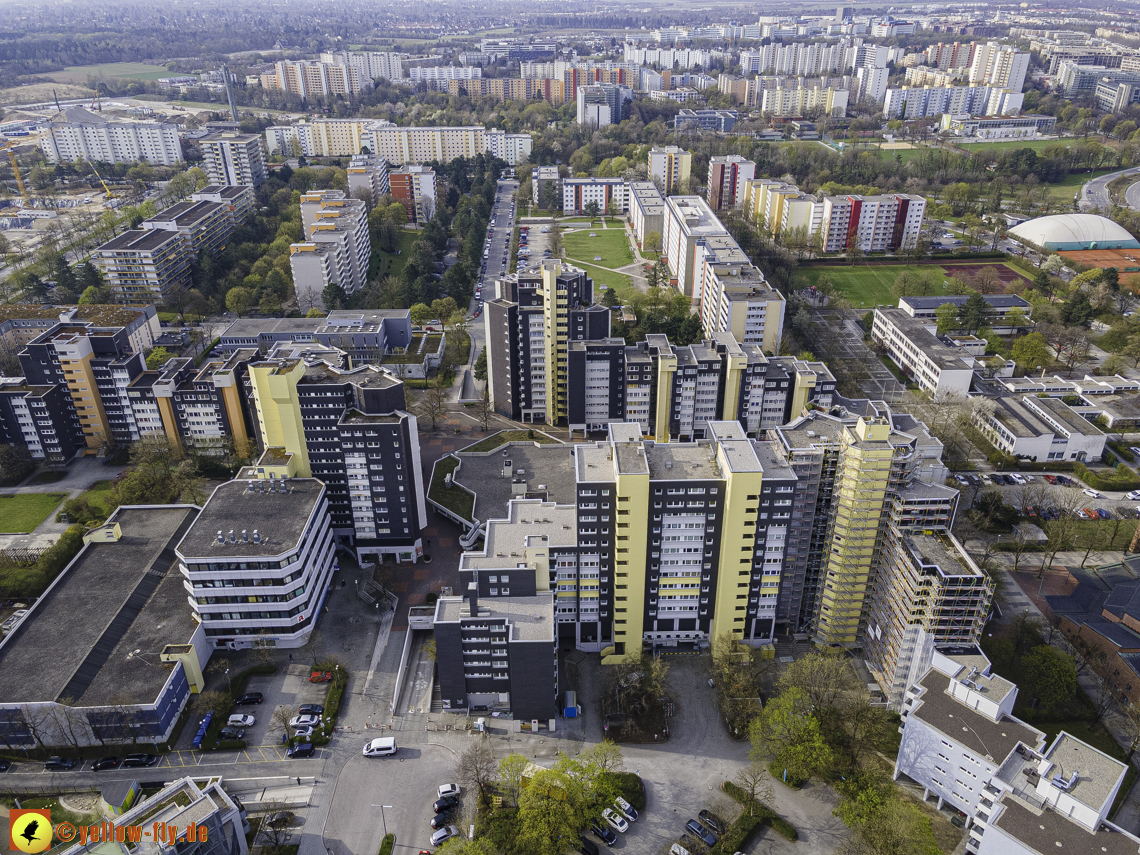 28.04.2021 - Baustelle Marx-Zentrum und Karl-Marx-Ring 52-62