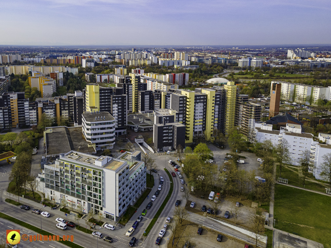 30.04.2021 - Fassadensanierung am Karl-Marx-Ring 52-62 und Marx-Zentrum