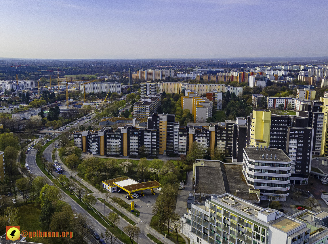 30.04.2021 - Fassadensanierung am Karl-Marx-Ring 52-62 und Marx-Zentrum