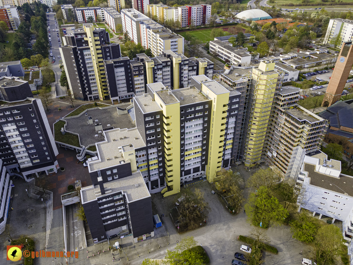 30.04.2021 - Fassadensanierung am Karl-Marx-Ring 52-62 und Marx-Zentrum