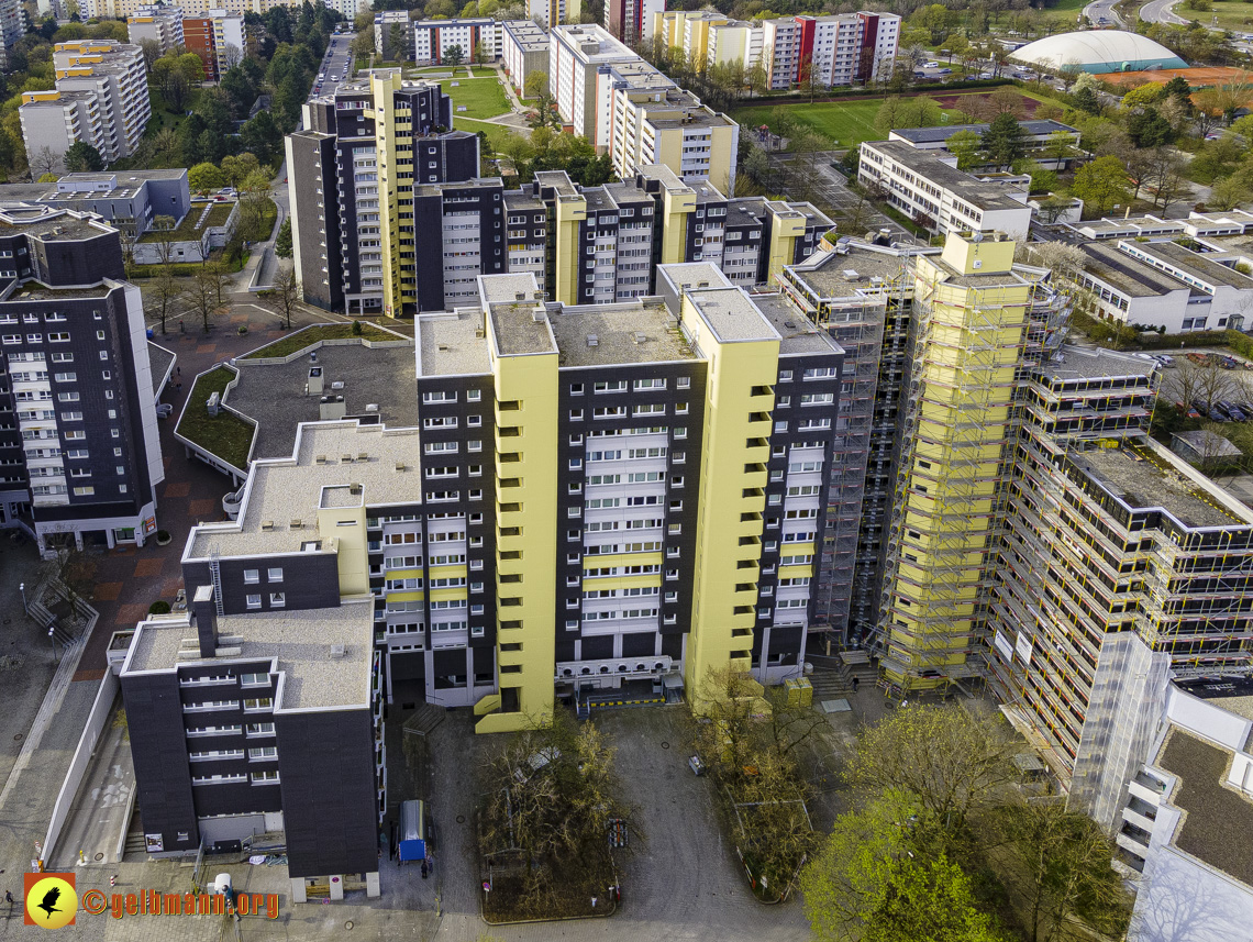 30.04.2021 - Fassadensanierung am Karl-Marx-Ring 52-62 und Marx-Zentrum