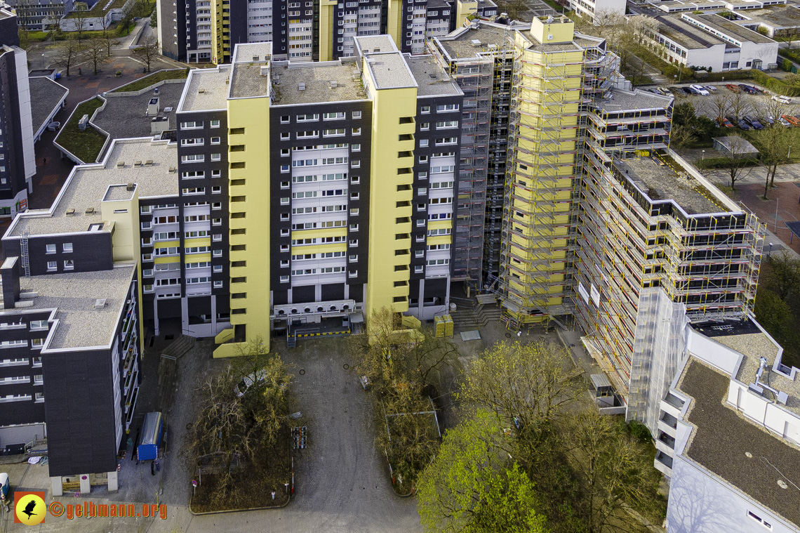 30.04.2021 - Fassadensanierung am Karl-Marx-Ring 52-62 und Marx-Zentrum