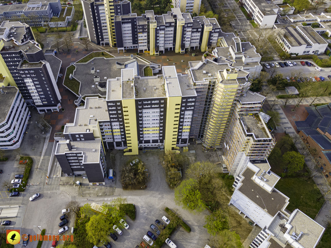 30.04.2021 - Fassadensanierung am Karl-Marx-Ring 52-62 und Marx-Zentrum