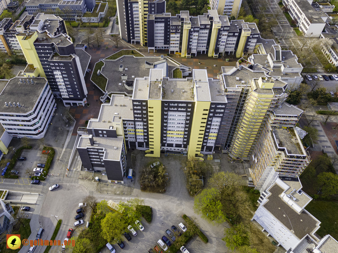 30.04.2021 - Fassadensanierung am Karl-Marx-Ring 52-62 und Marx-Zentrum