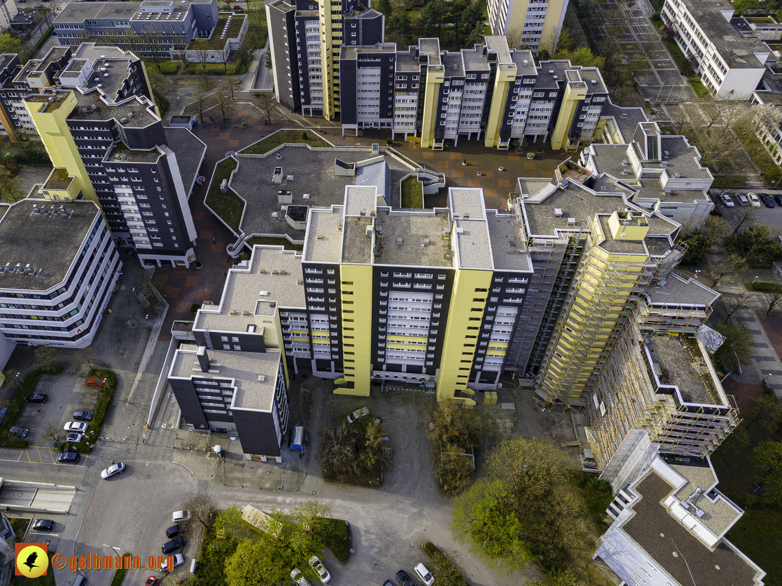 30.04.2021 - Fassadensanierung am Karl-Marx-Ring 52-62 und Marx-Zentrum