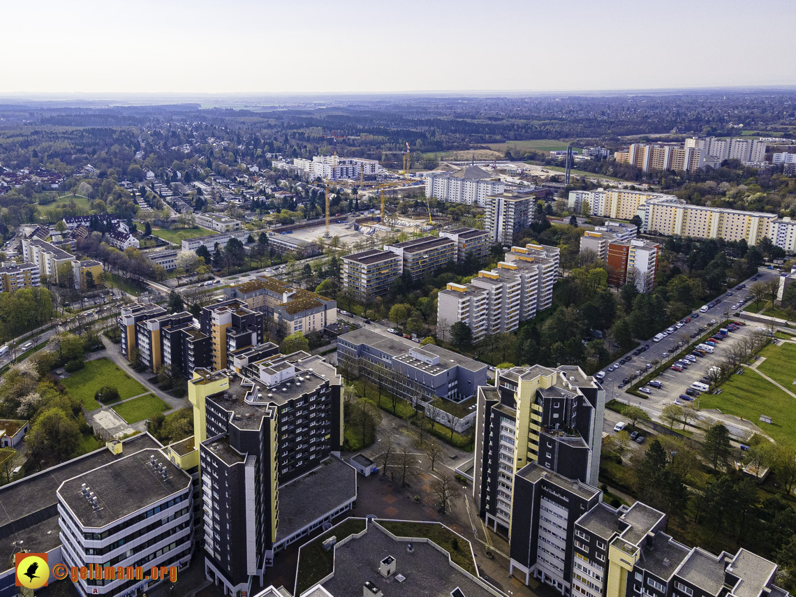 30.04.2021 - Fassadensanierung am Karl-Marx-Ring 52-62 und Marx-Zentrum