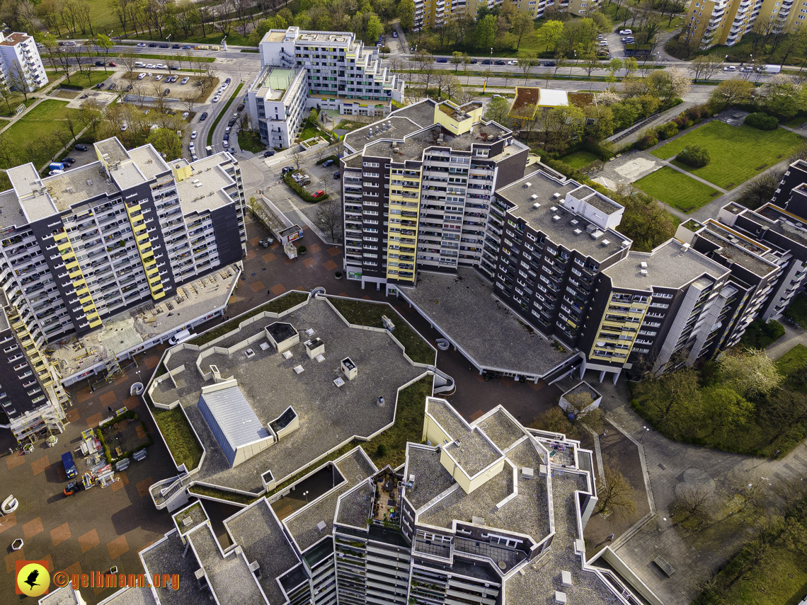 30.04.2021 - Fassadensanierung am Karl-Marx-Ring 52-62 und Marx-Zentrum